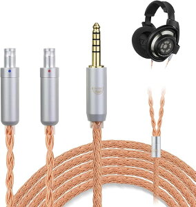 ZT16 �w�b�h�z���P�[�u�� HD800 �����P�[�u�� �C���z���E�w�b�h�z���p 16�c ���� SENNHEISER�p HD800S�EHD820�EHD800�ED1000�ɓK�� 4.4mm (4.4mm, HD800S/820/800�R�l�N�^)