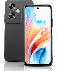 OPPO A79 5G �P�[�X �X�}�z�P�[�X �V���R�� �I�b�| ���m �ϏՌ� �\�t�g ���^ �X�g���b�v�z�[���t�� (�u���b�N, TMK-UCI-466)