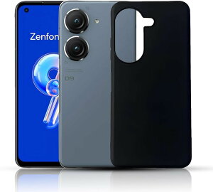 ASUS ZenFone 10 �P�[�X �ϏՌ� �����h�~ / 9 ���^ �X�g���b�v�z�[���t�� �_�� ���������̎��� �ق��肪�t���Ȃ� ����~�� �X�}�[�g�t�H���P�[�X (�u���b�N)