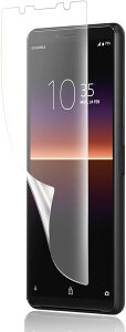 �A���`�O���A 1���Z�b�gXperia 10 II SO-41A / SOV43�p �t�B���� ��p ��K���X �w��F�ؑΉ�TPU�S�ʕی�/�L�Y�����C��/�@�ׂȃ^�b�`/�C�A�[��/�����^0.15mm �ی�t�B���� (HCU-9CI-090)