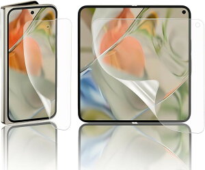 �A���`�O���A �t�B����Google Pixel Fold �ی�t�B���� �� TPU�f�� fold�ی�t�B���� �\��t���ȒP/�S�ʕی�/�C�A�Ȃ�/�w��h�~/�X�N���b�`�h�~/�����ɂ��� �Ή��t�B���� (WDQ-AJK-0206)