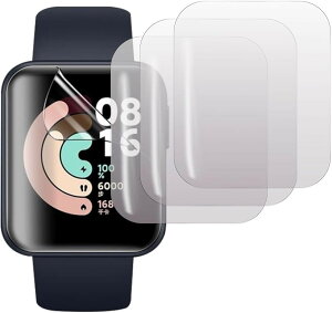 3���Z�b�gRedmi Watch 5 Lite/Active �p �\�t�g�t�B���� �����ߗ� �Ϗ��� TPU �ی�t�B���� �����z�� �C�A�h�~ �w��h�~ Watch5 Active�p (Redmi Watch5 Active�p�i3)