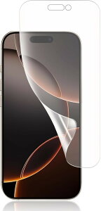 �A���`�O���A �t�B����iPhone 16 Pro Max �ی�t�B���� �� TPU�f�� �A�C�t�H��16�v���}�b�N�X�ی�t�B���� �\��t���ȒP/�S�ʕی�/�C�A�Ȃ�/�w��h�~/�X�N���b�`�h�~/�����ɂ��� (WDQ-AJK-0232)
