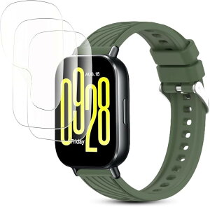 3���Z�b�gXiaomi Redmi Watch5 Lite �t�B���� �_�炩��TPU�f�� �����C�� �ȒP�ȓ\��t���� �V���I�~ �X�}�[�g�E�H�b�` TPU�ی�t�B���� �C�A�[�� �����x �w��h�~ ���t���ȒP �Ή� (VEV-VNB-0658)
