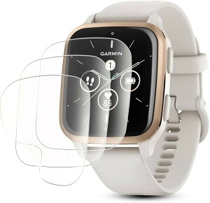3���Z�b�gFor GARMIN �K�[�~�� Venu Sq 2/Venu Music �p �t�B���� �_�炩��TPU�� 3D�S�ʕی� ���� �C�A���X �L�Y�C�� �����ߗ� �X�N���b�`�h�~ �ی�t�B���� (HCU-9CI-414)