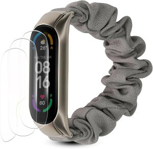 3���Z�b�gXiaomi Band 6 �t�B���� �_�炩��TPU�f�� �����C�� �ȒP�ȓ\��t���� Smart TPU�ی�t�B���� �C�A�[�� �����x �w��h�~ ���t���ȒP �P�[�X�Ɗ����� 6/Mi �Ή�