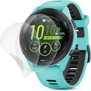 �A���`�O���A 2���Z�b�gFor GARMIN �K�[�~��Forerunner 265�p �t�B���� Music ��p ��K���X TPU�S�ʕی�/�L�Y�����C��/�@�ׂȃ^�b�`/�C�A�[��/�����^0.15mm �ی�t�B���� (HCU-9CI-388)