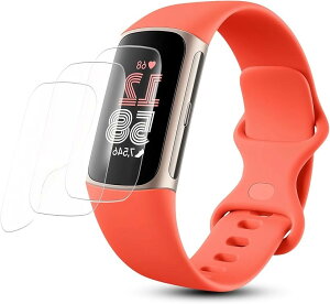3���Z�b�gFor Charge5 / Fitbit Charge6 �p �t�B���� �_�炩��TPU�� 3D�S�ʕی� ���� �C�A���X �L�Y�C�� �����ߗ� �X�N���b�`�h�~ �ی�t�B���� (HCU-9CI-442)