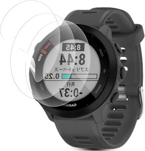 3���Z�b�gFor Garmin ForeAthlete 55 �p �t�B���� �_�炩��TPU�� 3D�S�ʕی� ���� �C�A���X �L�Y�C�� �����ߗ� �X�N���b�`�h�~ �ی�t�B���� �����C��/�C�A�[��/�����^0.15mm (HCU-9CI-439)