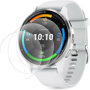 3���Z�b�gFor GARMIN �K�[�~�� Venu �p �t�B���� �_�炩��TPU�� 3D�S�ʕی� ���� �C�A���X �L�Y�C�� �����ߗ� �X�N���b�`�h�~ �ی�t�B���� �����C��/�C�A�[��/�����^0.15mm (HCU-9CI-416)