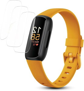 3���Z�b�gFor Fitbit inspire3 �t�B���� �p �ی�t�B���� TPU���E���𕂂��Ȃ��E�����ߗ��E�����^�E�w��h�~�E��ʑN�₩�����ׁE�\��t���ȒP �Ή� (WDQ-AJK-0740)