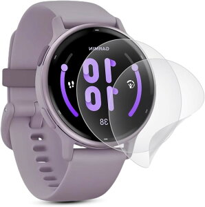 �A���`�O���A �t�B���� 2���Z�b�g�Ή� GARMIN �K�[�~��vivoactive 5 �ی�t�B���� �� TPU�f�� for 5�ی�t�B���� �Ή��t�B���� (WDQ-AJK-0817)