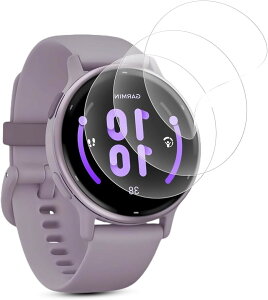 3���Z�b�gFor GARMIN �K�[�~��vivoactive 5 �t�B���� �ی�t�B���� TPU���E���𕂂��Ȃ��E�����ߗ��E�����^�E�w��h�~�E��ʑN�₩�����ׁE�\��t���ȒP �Ή� (WDQ-AJK-0768)