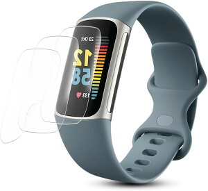 3���Z�b�gFor Charge5 / Fitbit Charge6 �t�B���� �ی�t�B���� TPU���E���𕂂��Ȃ��E�����ߗ��E�����^�E�w��h�~�E��ʑN�₩�����ׁE�\��t���ȒP �Ή� (WDQ-AJK-0739)