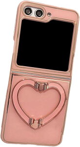 �n�[�g �����O�t�� ������� �n�[�h �P�[�X �ی� �J�o�[ Galaxy Z Flip6 docomo SC-54E �X�}�z�P�[�X (�s���N)
