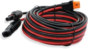 MC4 to XT60i �ϊ� �[�d �P�[�u�� 10AWG �\�[���[ ���z�� �p�l�� ���d�@ �ڑ� �R�l�N�^ (�ԍ�, 5m)