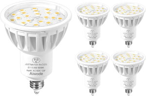E11 LED�d��E11���� LED�X�|�b�g���C�g5.5W 50-60W�`���� �����F6000K �񒲌���Ή� RA��85 �L�p120�x ���P�x600LM PSE�F�؍� (�����F6000K, 5�Z�b�g)