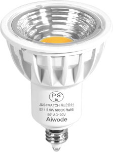 5.5W LED�d�� E11���� �L�b�`�� �A�E�g�h�A �I�t�B�X ���X�g���� PSE�F�؍� (�����F5000K - �z���C�g�i1�Z�b�g�j, 1)E11)