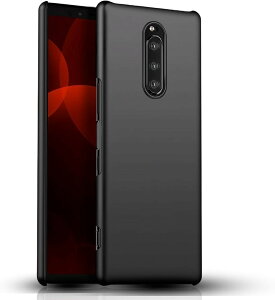 for Sony Xperia 1 J9150 SO-03L SOV40 / XZ4 �P�[�X �u���b�N �p�̕ی�P�[�X TPU �V���R�� �ϏՌ� ����\�� �w��h�~ �y�� ���^ �X�g���b�v�z�[���t�� (�u���b�N, TMK-UCI-700)