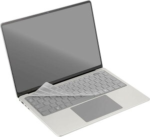 �L�[�{�[�h�J�o�[ 2025 �}�C�N���\�t�g Surface Laptop 13�C���` �Ή� JIS���{��z�� �N���ATPU 0.18mm�ɔ� (2025 Surface Laptop 13)
