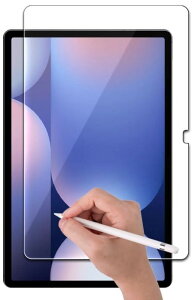 RISE �ی�t�B���� For Galaxy Tab S10+ /S9+ FE+ /S8+ /S7 FE/Tab Plus 12.4 �N���A �A���`�O���A �y�[�p�[ �� �e�N�X�`�� ���̂悤�ȕ`���S�n �t���ی�t�B���� ������ �}�b�g�d�グ
