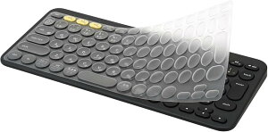 ���W�N�[�� K380 Pebble Keys 2 K380s �p �L�[�{�[�h�J�o�[ �Ή� ���{��JIS�z�� Logi Logicool �X�L�� �����^ �h���h�o ���������� TPU �ی�J�o�[ �L�[�X�L�� (Logi K380)