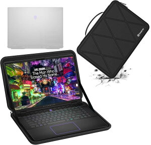 �݊��i �d��EVA�ی�X���[�u�P�[�X 16�C���` Alienware m16 R2 �Q�[���p�m�[�g�p�\�R�� �ϏՌ��o�b�O m16�ɂ͓K�����܂��� (Black-For DELL 16�C���`, For DELL 16�C���`(X8286))