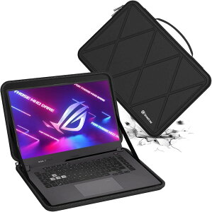 �݊��i �n�[�hEVA�ی�X���[�u�P�[�X 15.6�C���` ASUS ROG Strix Scar 2022 G533�AASUS G15 G513�A15.6�C���` 2021 �h�� (Black, For ASUS 15.6�C���`�iM95�j)