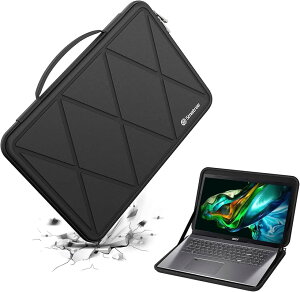 �݊��i �n�[�hEVA�ی�X���[�u�P�[�X 15.6�C���` Acer Aspire �m�[�g�p�\�R�� - A515-58M-7570 �ɓK�p �h���X���[�u M85 (Black, For Acer 15.6�C���`�iM85�j)