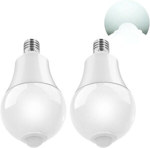 LED�d�� ���Z���T�[�Ɛl�̃Z���T�[�t�� E17���� �n���Q���d��80 W�ɑ��� �F���x6000K 2�� (��, �����F2��)
