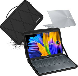 �݊��i �n�[�hEVA�ی�X���[�u�P�[�X 13.3�C���` ASUS Zenbook Flip OLED UX363 �h�� 360�x�ϏՌ� (Black-For ASUS 13.3�C���`, For ASUS 13.3�C���`(X8026))