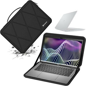 �݊��i �n�[�hEVA�ی�X���[�u�P�[�X 13.3�C���` DELL Latitude 7340�m�[�g�p�\�R��or 2-in-1�m�[�g�u�b�N�ȂǂɓK�p �n�[�h�P�[�X 360�x�ϏՌ� (Black, For DELL 13.3�C���`�iM35�j)