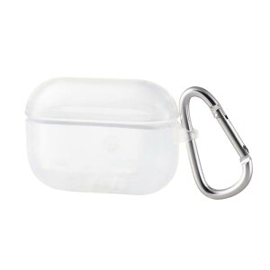 �G���R�� AirPods Pro(2019�N�������f��)�Ή� �\�t�g�P�[�X �J���r�i�t �N���A AVA-AP2UC2CR