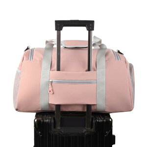 旅行用バッグ レディース 手提げ 大容量 軽量 撥水 2way ボストンバッグ スポーツ ジム 修学旅行 マザーズバッグ トラベル 整理収納 無地 シンプル かわいい 黒 ブラック グレー