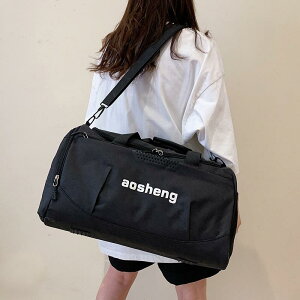 バッグ 大容量 手提げ 旅行用 スポーツ ジム 鞄 キャリーオン 軽量 撥水 収納可能 男女兼用 グレー ブラック レッド ブルー