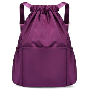 リュックサック レディース メンズ スポーツバッグ 旅行用 ナップサック 巾着袋 大容量 軽量 撥水 ナイロン 無地 黒 ブラック ピンク系