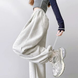 パンツ レディース 春秋 高見え ワイドパンツ ゆったり ストレート 白 グレー 黒 高身長 低身長 伸縮性 スポーツ ウェア ルームウェア