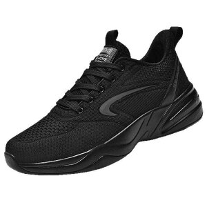 スニーカー メンズ 男性用 運動靴 軽量 ランニングシューズ 柔らかい靴底 通気性 防臭 浅履き ローカット 厚底 黒 白 ブラック ホワイト 40代 50代 60代 普段使い 運動 スポーツ