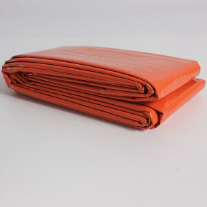 寝袋 アウトドア 緊急用 軽量 保温 防水 防潮 旅行 登山 車中泊 防災 サバイバル オレンジ シルバー