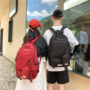 リュックサック メンズ 男性用 大容量 通勤 ビジネス 兼用 バックパック 旅行 鞄 14インチ PC収納可能 ナイロン製 無地 ピンク ブラック レッド グリーン ブルー 通気性 普段使い カジュアル