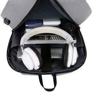 リュック メンズ 男性用 ビジネス カジュアル PC USB 大容量 防水 撥水 アウトドア 旅行 通学 通勤 学生 牛津布 オックスフォード A4 16インチ 無地 シンプル