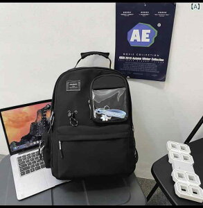リュックサック メンズ レディース 大学生 高校生 通学 旅行 鞄 カバン バックパック 防水 耐摩耗性 20〜35L ブラック ホワイト ナイロン