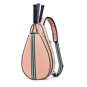 スポーツバッグ 韓国 バドミントン ラケット収納 2way 防水 軽量 アウトドア テニス用品 ショルダーバッグ オフホワイト