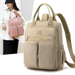 リュック レディース 大容量 ナイロン オックスフォード 旅行 カジュアル パソコン マザーズバッグ 黒 浅緑 墨緑 紺 グレー ワインレッド カーキ ピンク 薄紫(x3)