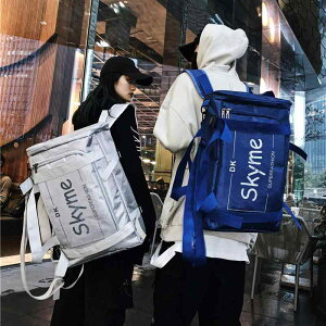 リュックサック メンズ レディース 大容量 手提げ 旅行 鞄 オックスフォード布 防水 耐摩耗性 街頭 赤 レッド グレー ブルー ブラック ダークグレー