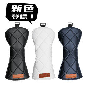 ヘッドカバー ドライバー 440cc 460cc用 カバー ゴルフヘッドカバー ウッド カバー ユーティリティ カバー ゴルフ ヘッドカバー UT 防水仕様 無地ダイヤ 単品 4点セット