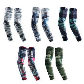 【在庫一掃！】アームスリーブ uv メンズ ゴルフ アームカバー 冷感 日焼け防止 お釣り スポーツ 湿気を逃がす UVブロックアームコンプレッションカバー ランニング サイクリング バスケットボール バレーボール 野球 ゴルフ アウトドア スポーツ アームカバー