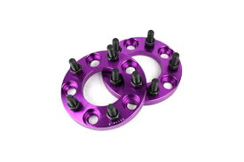 【沖縄・離島への配送不可】MAZDA6 マツダ6##A-GJ##P/W ワイトレ 5H 2枚組 PCD114.3-1.5 15mm ワイドトレッドスペーサー (紫)