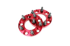 【沖縄・離島への配送不可】クラウンコンフォート TSS10 ワイトレ 5H 2枚組 PCD114.3-1.5 15mm ワイドトレッドスペーサー トヨタ (赤)