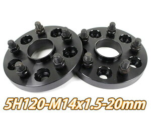 yEւ̔zszChgbhXy[T[ 5 2g PCD120 NTX LS460/LS600p 20mm ubN